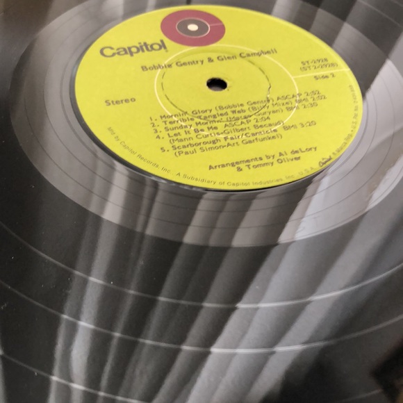 Bobbie Gentry And Glen Campbell Vinyl Lp - Picture 6 of 9